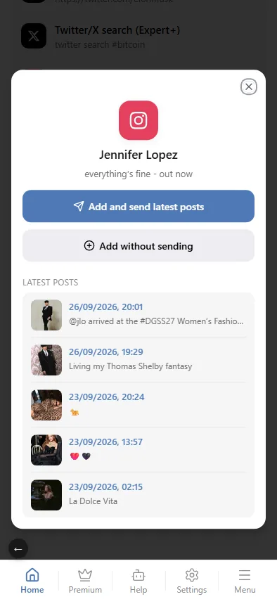 The preview — confirm it